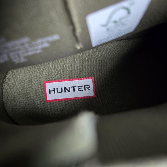 Hunter Original Chelsea Womens Size 11 Rain Boots Short Waterproof Green Matte - Picture 11 of 11